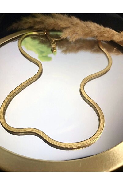 Genel Markalar Yassı Italyan Zincir Çelik Kolye