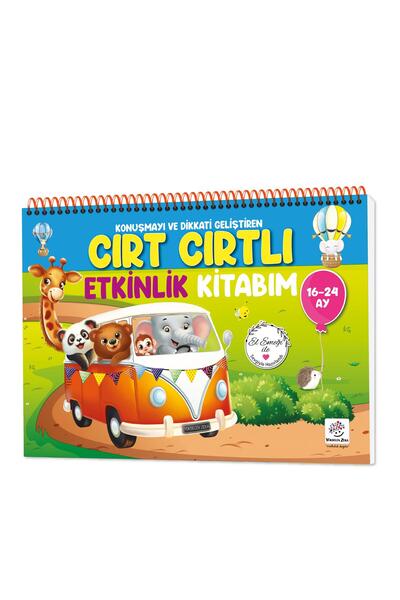 yükselen zeka Cırt Cırtlı Etkinlik Kitabım 16-24 ay