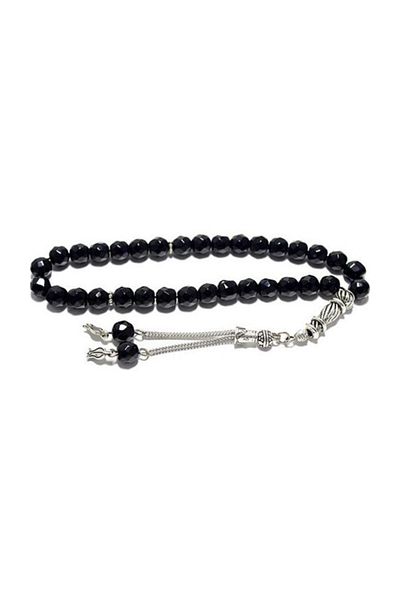 RD EKOAVM Black Onix Stone Rosary