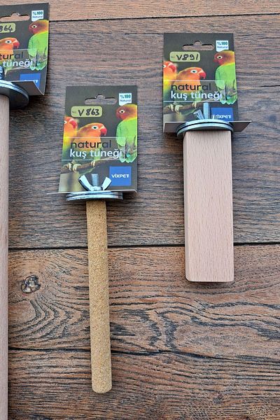 Vixpet Venty 4 Pieces Natural Parrot Perches - Budgie/Forpus/Sevda/Heaven Set M113