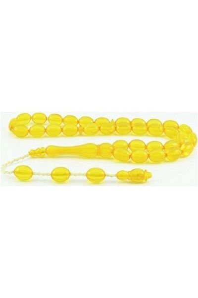 RD EKOAVM Polish Amber Rosary Barley Cut Rosary