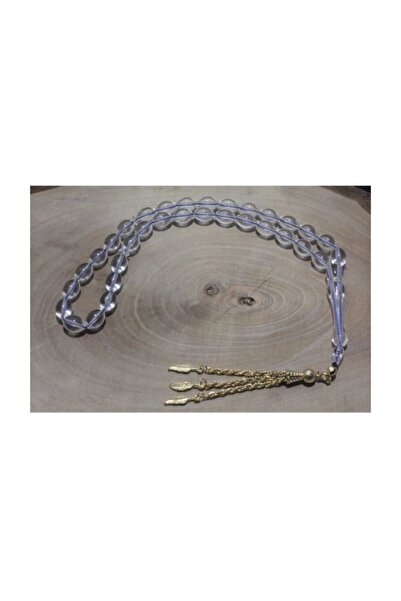 RD EKOAVM Acrilic de 8 mm - placat cu aur cu trei ciucuri, chihlimbar de orz ...