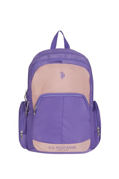 U.S. Polo Assn. Geantă unisex pentru școală și laptop US Polo Assn - 24432, 24430, 24429, 24431, violet