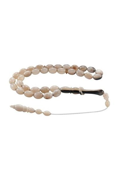 RD EKOAVM Large Barley Model Rosary with Aries Horn
