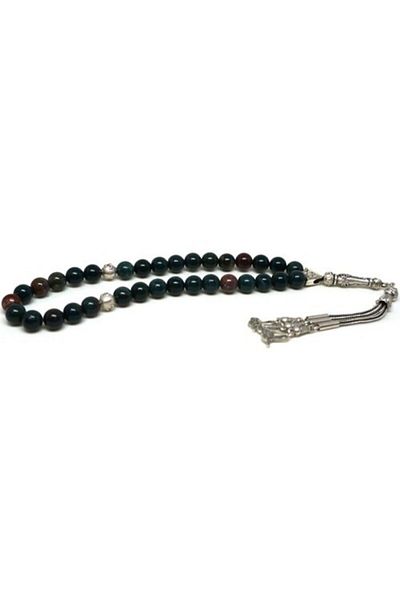 RD EKOAVM Bi'bracelet Blood Stone Rosary