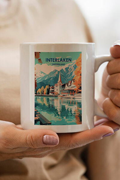 South Steel كأس سويسرا-إنترلاكن بي مطبوع