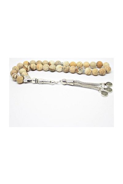 RD EKOAVM Real Natural Obsidian Rosary - Stone Detailed Rosary