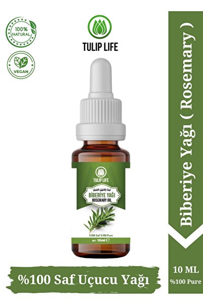 Tuliplife Biberiye Uçucu Yağı %100 Saf Seyreltilmemiş ( Rosemary Oil ) 10 Ml