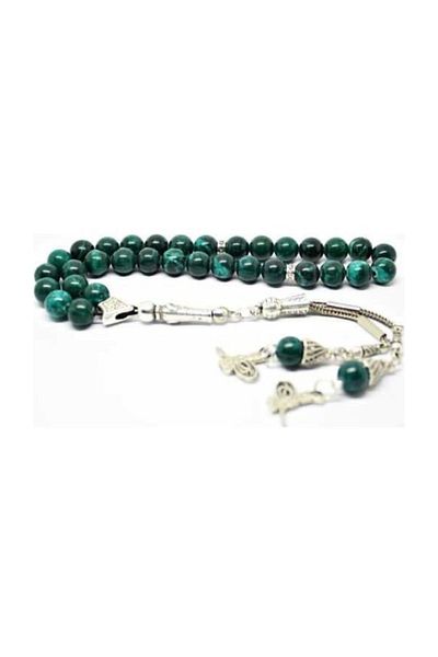 RD EKOAVM Green Jasper Rosary Natural Stone Rosary