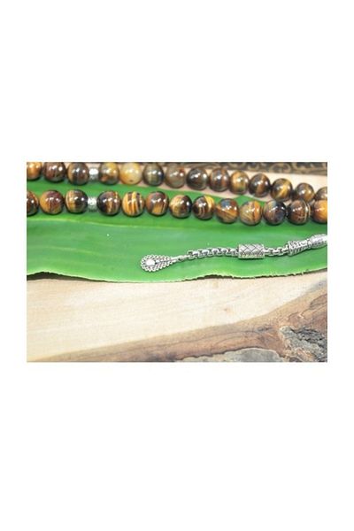 RD EKOAVM Single Tassel Drop Tip Globe Cut 10 Mm Prayer Beads Turtle Eye Rosary Rdt2215