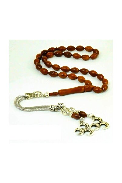 RD EKOAVM Üç Hilal Püskül Kuka Tespih 8 Mm Taneli Tesbih 2kka002