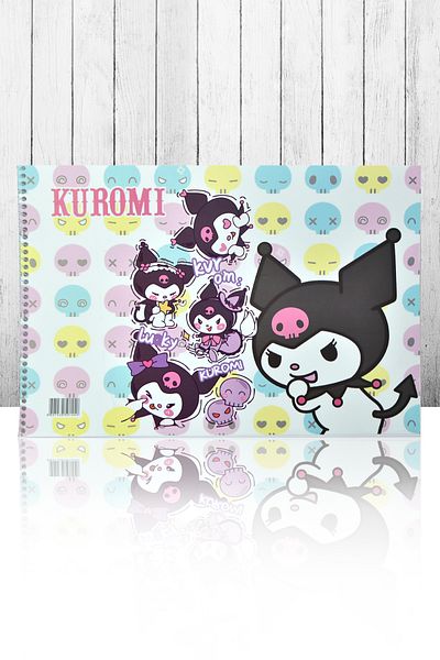 Kids Like Kuromi 25X35 Leaf Picture 15 Notebook