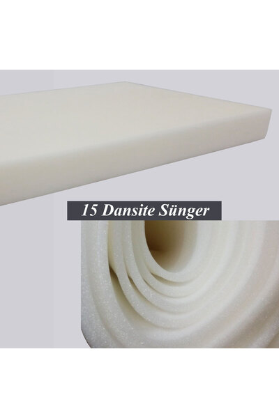 SAFAŞ Sünger 15 Dansite Ütü Masası Süngeri - Koltuk Süngeri - Döşeme Süngeri 138x238cm