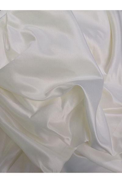 venedik home A Quality Ecru Satin Sunshade - Plain, Extra-Forced and Specially Tailored