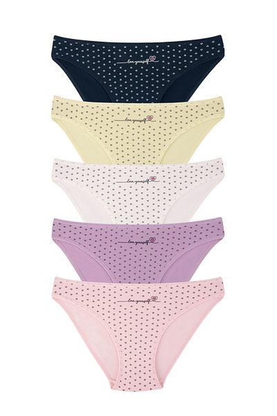 DOMİKİDS Chiloți din bumbac pentru fete Domikids, pachet de 5