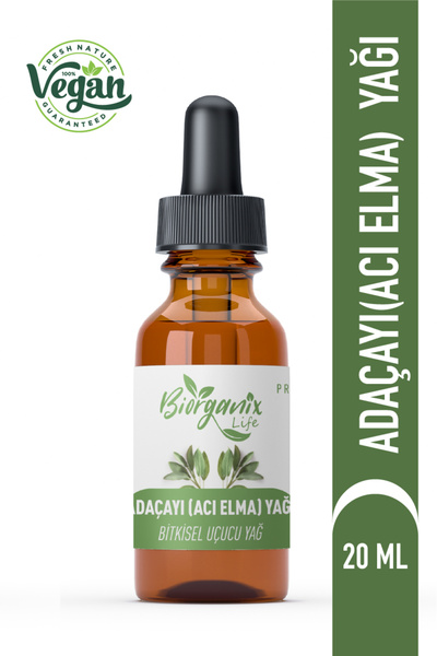 Biorganix Life Adaçayı (ACI ELMA) Yağı 20 ml