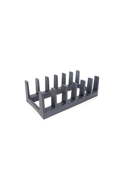 MAWT 6-Compartment Anthracite Pot Lid Organizer