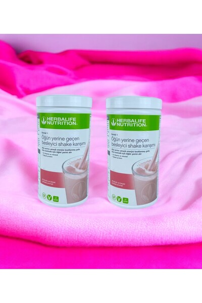 Herbalife Öğün Yerine Geçen Besleyici Shake Ahududu Beyaz Çikolata Aromalı 2a...
