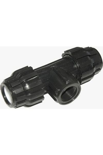 Senkron 25 قطعة اقتران أنثى تي قناة الأنابيب الداخلية الموضوع تي بوشفيت Te-25x3/4 "x25