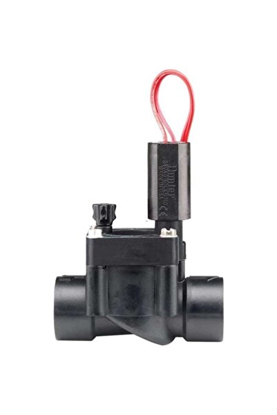 Hunter PGV-100-GB 1 "صمام كروي بلاستيكي، خيط داخلي BSP، بدون تحكم في التدفق 9...