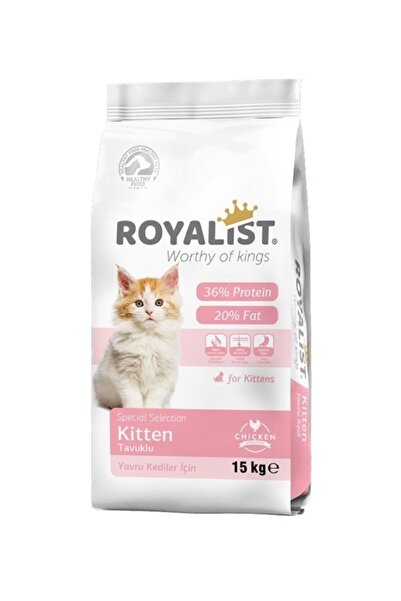 Royalist | Yavru ( Kitten) Kedi Maması | 15 Kg