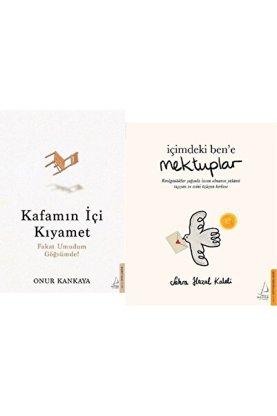 Destek Yayınları Kafamın İçi Kıyamet + İçimdeki Ben'e Mektuplar / 2 Kitap Set