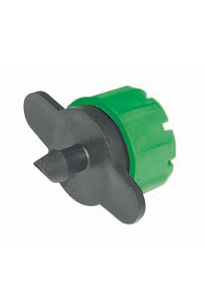 Senkron -Капково напояване Зелена капкова дюза с регулируем дебит - 100 броя ...