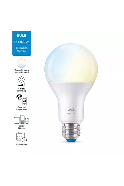 Wiz Tunenable White [E27 Edison Screw] Smart Connected Wifi Light Bulb