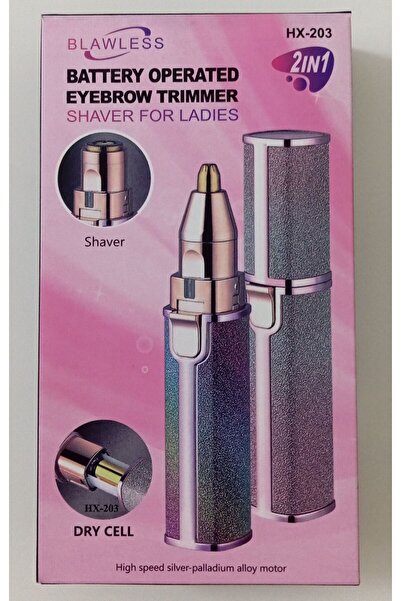 Blawless HX-203 simli, kadın kaş, yüz, çene, şarjlıdır epilasyon aleti