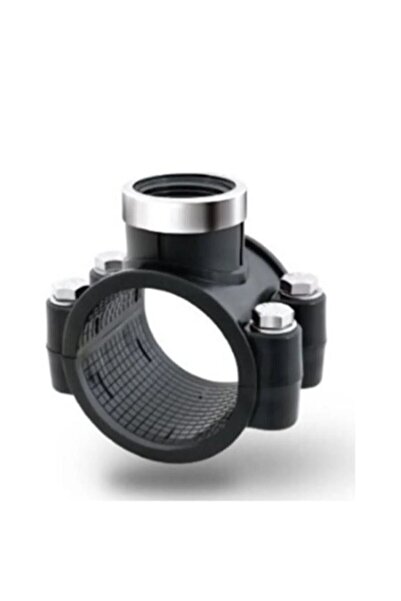 POELSAN Kaplin Civatalı Priz Kolye Siyah 25x1/2"