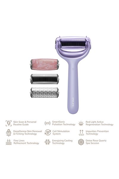 Geske 9 in 1 Micro Needle Face and Body Roller - Microneedle Face & Body Roller