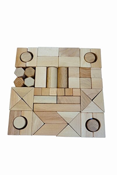 Genel Markalar Ahşap Yapı Blokları (Büyük Boy)