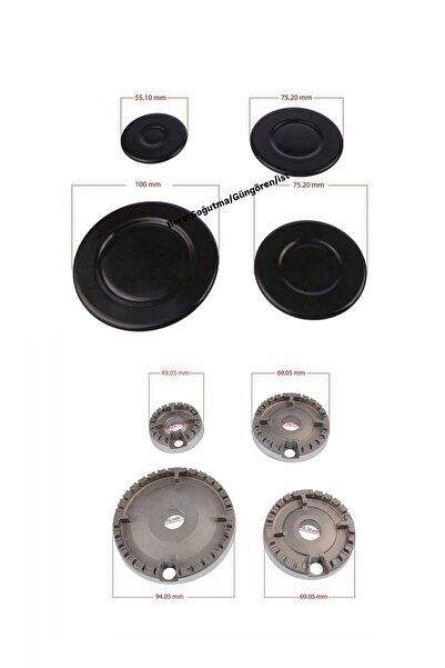 Klarstein KLARSTEİN KORKMAZ KUMTEL  UyumluANKSTRE SET ÜSTÜ OCAKBEK KAPAK TAKIMI