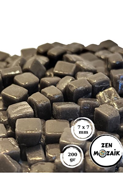 Zen Mozaik Sanatsal Mozaik Çalışmalarınız Için Renkli Cam Mozaik Taşı - 7x7 M...