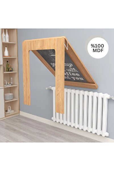 Kydonia Home Petek Üstü Oval Köşeli 60x90 cm MDF Oval Köşeli Çerçeveli Masa D...