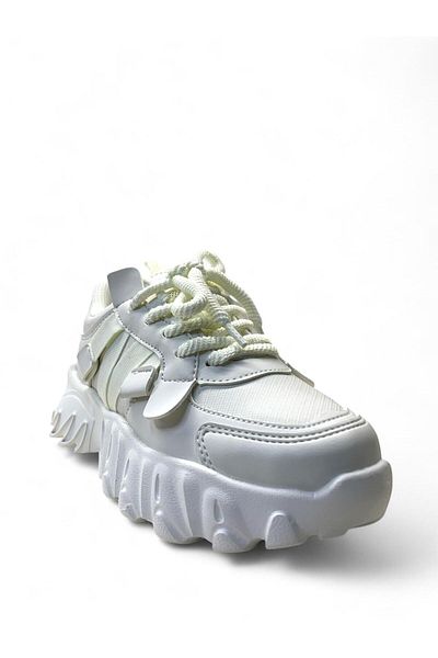 Cool Tenis alb confortabil pentru fete Verom Ortopedic