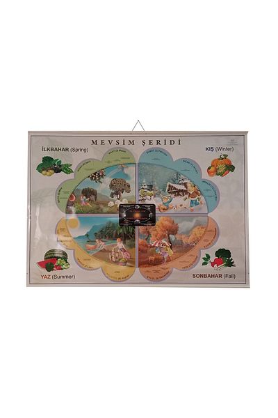 AND Seasonal Strip Training Sheet 70x100 Cm with Hanger and Slats