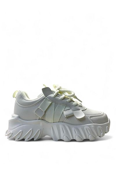 Cool Tenis alb confortabil pentru fete Verom Ortopedic