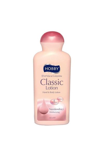 Hobby Classic Lotion - Moisturizing Hand and Body Lotion 300ml x3 Pieces