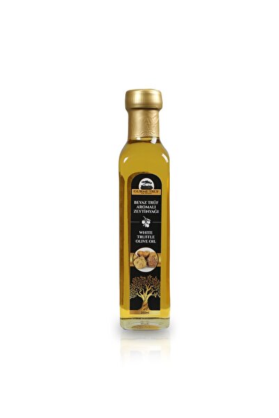 gurme trüf Trüf Yağı, Beyaz Trüf Mantarı Aromalı Zeytin Yağı, 250 Ml