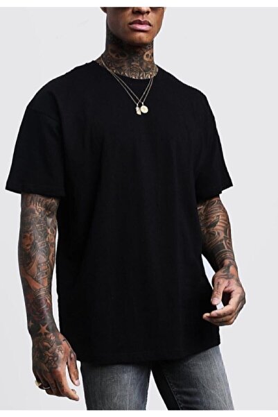 Genel Markalar Erkek Siyah T-shirt