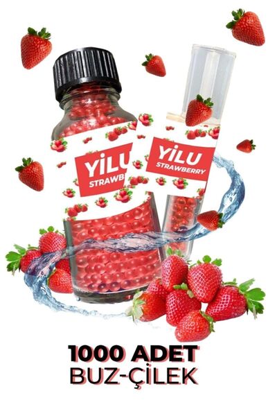YİLU Mentol Topu 1000 Adet Buz Çilek