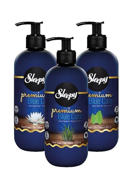 Sleepy Premium Blue Care Liquid Soap Set (3x500 Ml)
