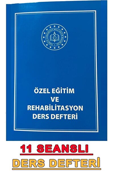 AND Ders Defteri Özel Eğitim Ve Rehabilitasyon Merkezleri Için
