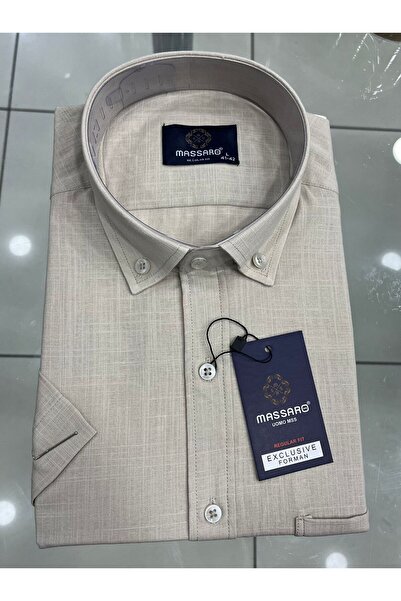 ENRICO MASAROTTI battal keten gömlek