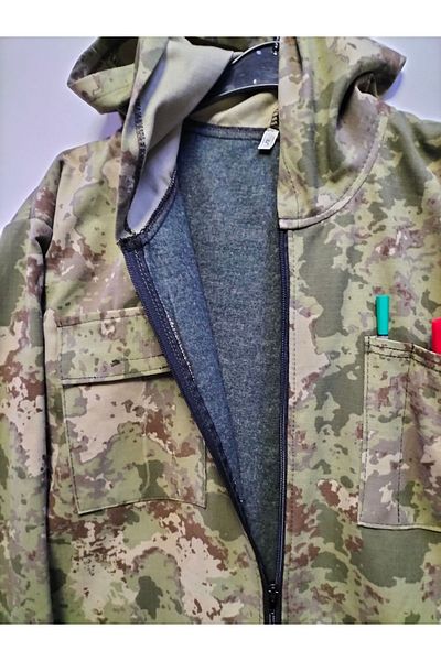 BeyzDenim камуфлажно палто водоотблъскващо за работа и лов