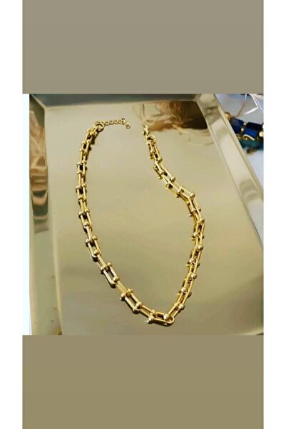 Seher بلانكا الذهب المتشابكة قلادة رقم 2