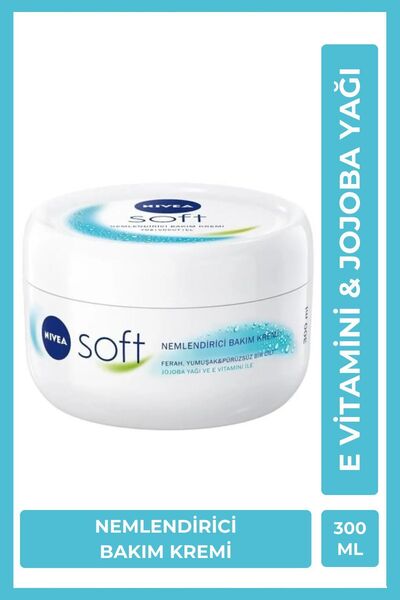 GRATİS Soft Nemlendirici Bakım Kremi 300ml, Jojoba Yağı, Hızlı Emilir, Yağlı ...