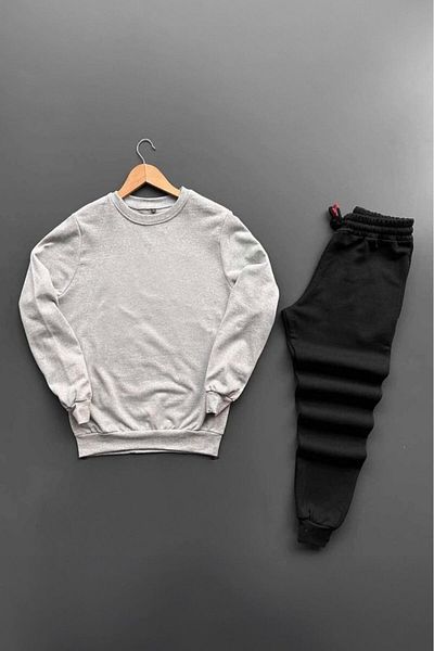 woonkey Φούτερ και φούτερ με στάμπα Unisex Crew Neck - Σετ 2 τεμαχίων