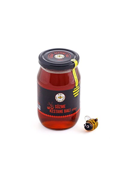 BAL AKADEMİSİ Süzme Kestane Balı 460 Gr (Doğal ve Katkısız) - (Karadeniz Bölg...